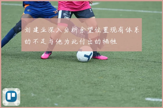 刘建业深入分析余望位置现有体系的不足与他为此付出的牺牲